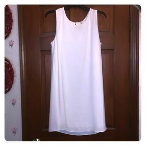 White bridal shower dress